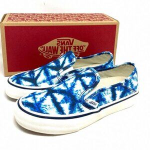 💖MEGA SALE💖VANS Slip On Indigo Blues Shoes VN0A3MVDIEM Sneakers Canvas Women's